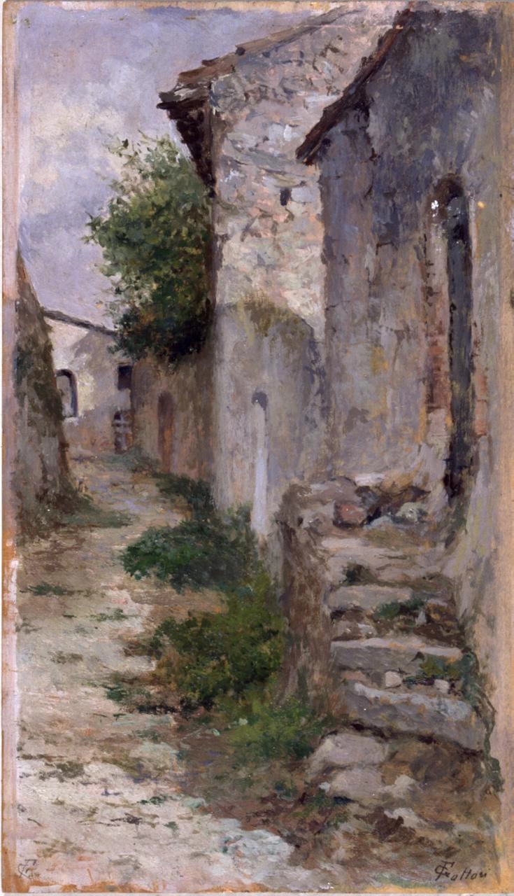 Strada di paese - Galleria d’Arte Moderna, Palazzo Pitti, Firenze